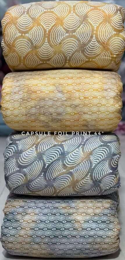 Capsule Foil Print 44"