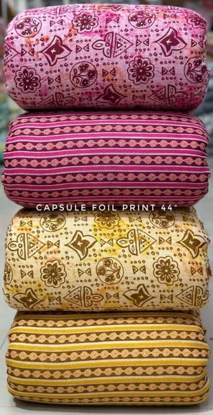 Capsule Foil Print 44"