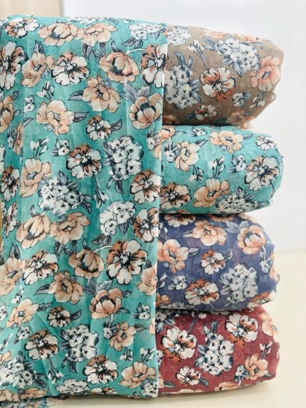 Georgette Print 56"