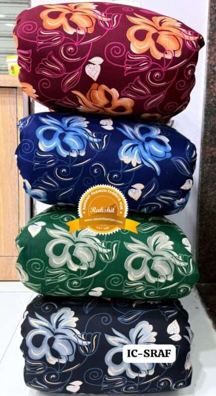 Super Rayon Foil Print