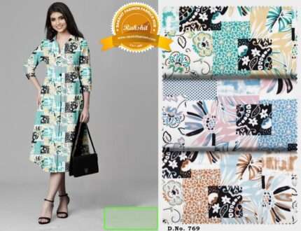 Rayon Discharge Print